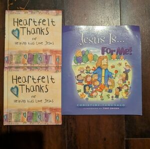 Heartfelt Thanks and Jesus Is... For Me! Books All 3